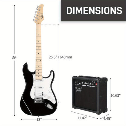 Guitar Case, 20W, Stylish, H-S-S, Pickup for Storage and Travel detail image - detail view 9