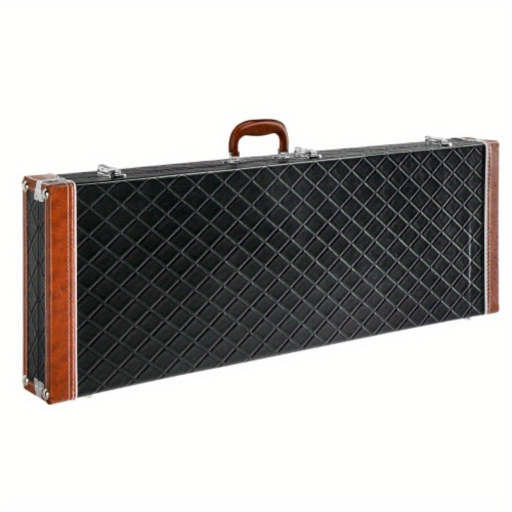 Guitar Case, 4.53 inches, 39.76 inches, Square, Hard, Electric for Storage and Travel detail image - detail view 3