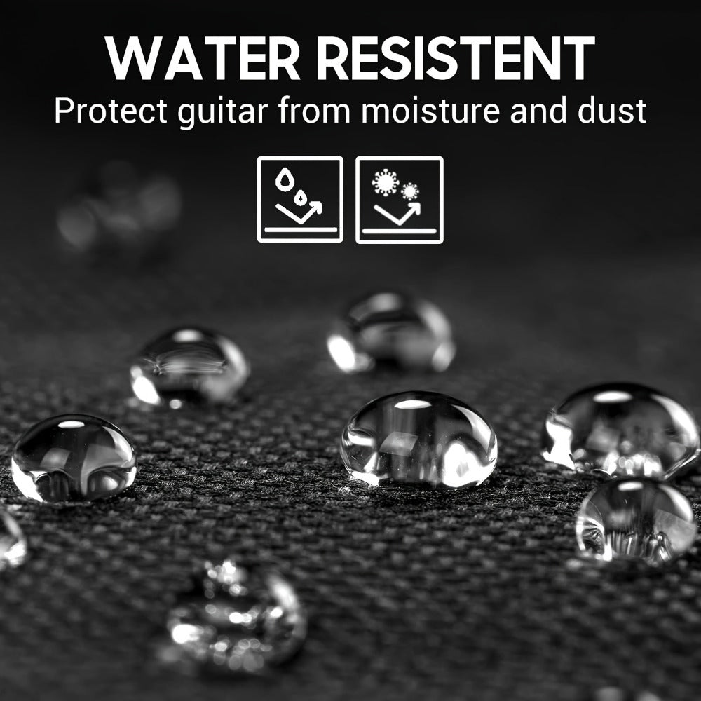 Guitar Case, Adjustable, 39 Inch, Inch, Backpack, Acoustic for Storage and Travel detail image - detail view 6