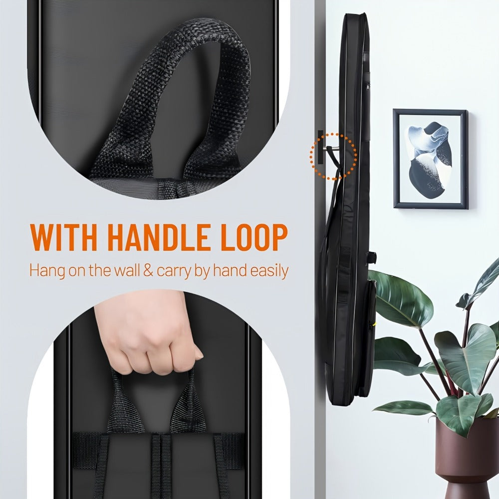 Guitar Case, Adjustable, 39 Inch, Inch, Backpack, Acoustic for Storage and Travel detail image - detail view 7