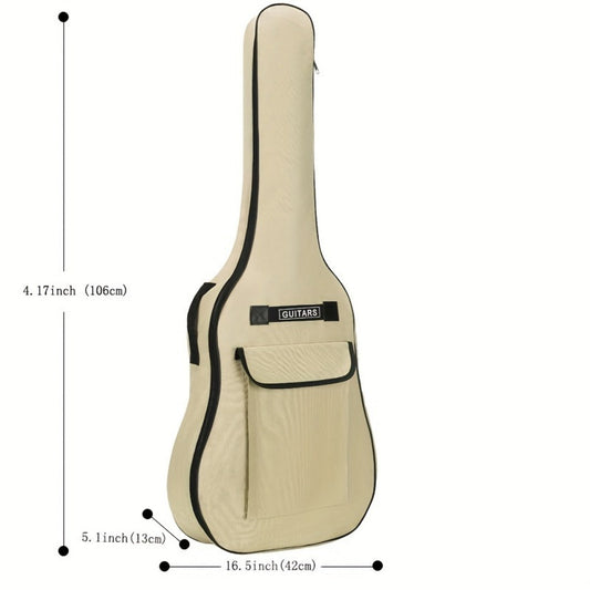 Guitar Case, Adjustable, 41 Inches, 40/41, Inches, Featuring for Storage and Travel detail image