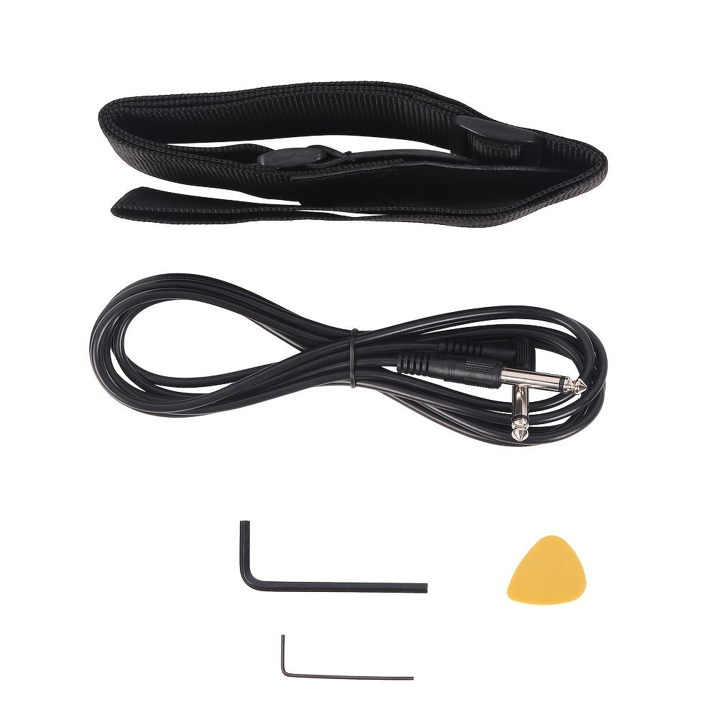 Guitar Case, Adjustable, Full Size, Fretless, Electric, Bass for Storage and Travel detail image - detail view 16