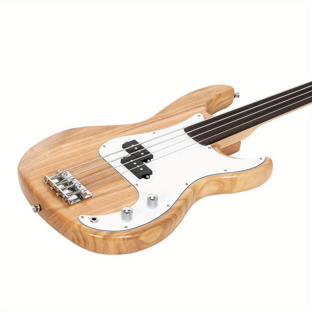 Guitar Case, Adjustable, Full Size, Fretless, Electric, Bass for Storage and Travel detail image - detail view 6