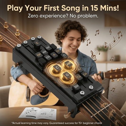 Guitar Chord Trainer, Guitar Chord Presser, Portable for Beginner Chord Fingering detail image