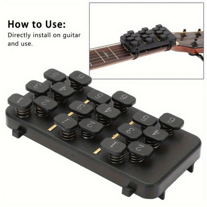 Guitar Chord Trainer, Portable, 1pc for Beginner Chord Fingering And Transition Practice detail image - detail view 11