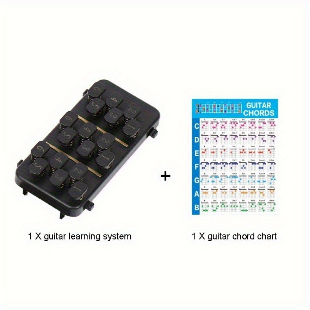 Guitar Chord Trainer, Portable, 1pc for Beginner Chord Fingering And Transition Practice detail image - detail view 13