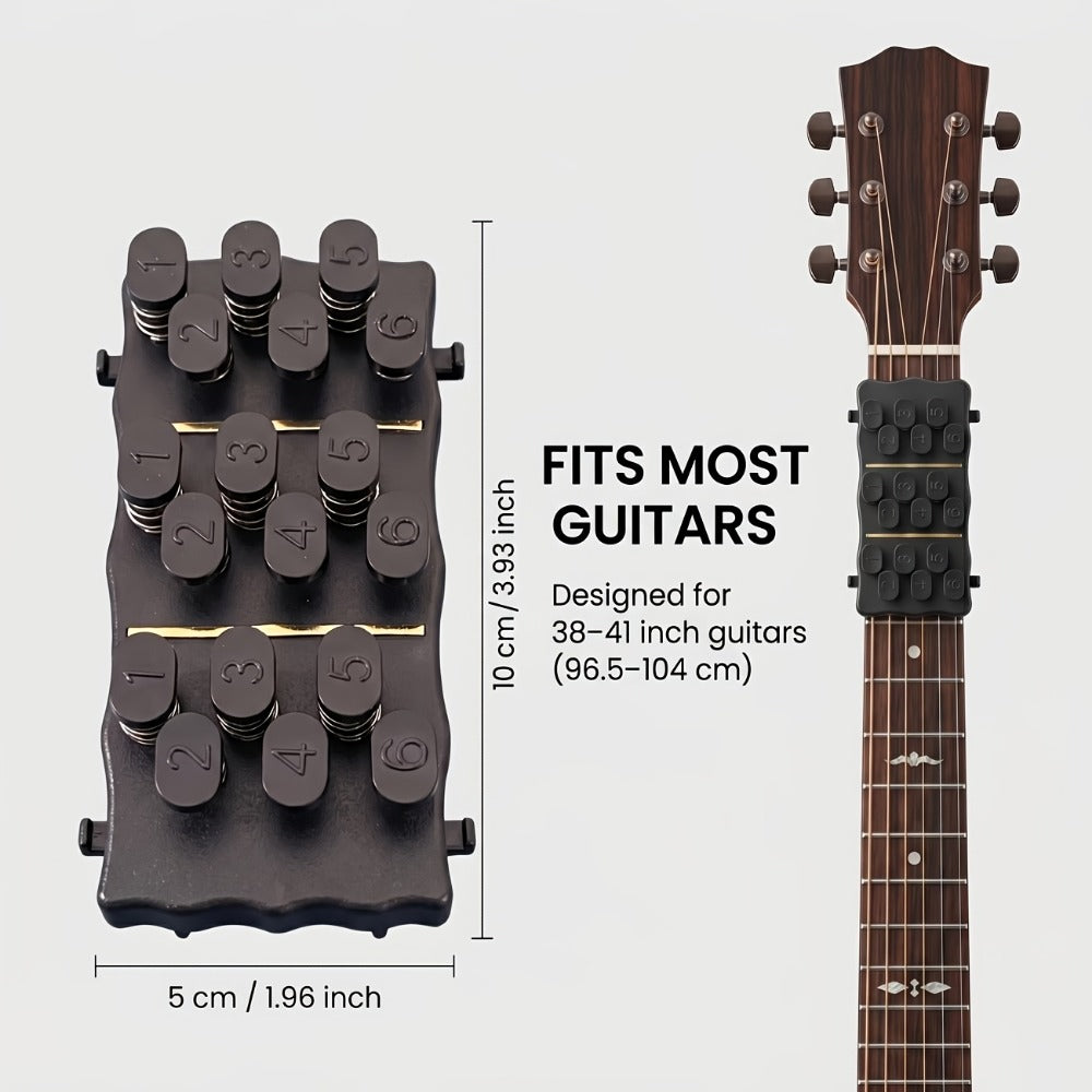 Guitar Chord Trainer, Portable, 1pc for Beginner Chord Fingering And Transition Practice detail image