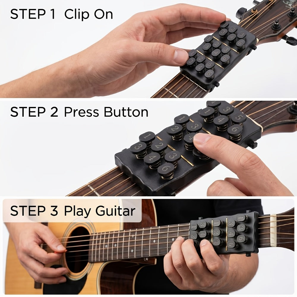 Guitar Chord Trainer, Portable, 1pc for Beginner Chord Fingering And Transition Practice detail image - detail view 7