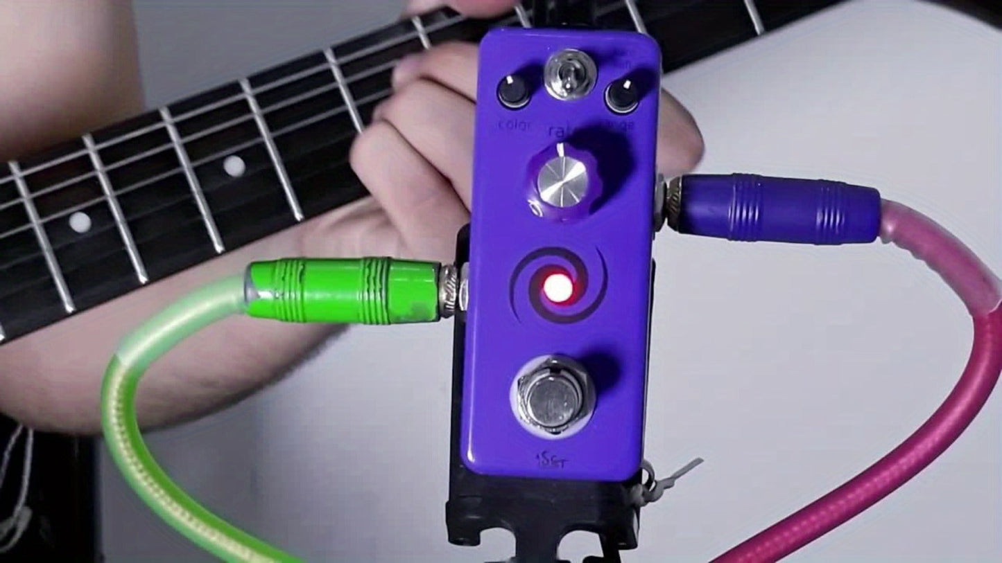 Guitar Effects Pedal, 36V, USB, True Bypass, Flanger for Electric Guitar Or Bass Tone detail image - detail view 7