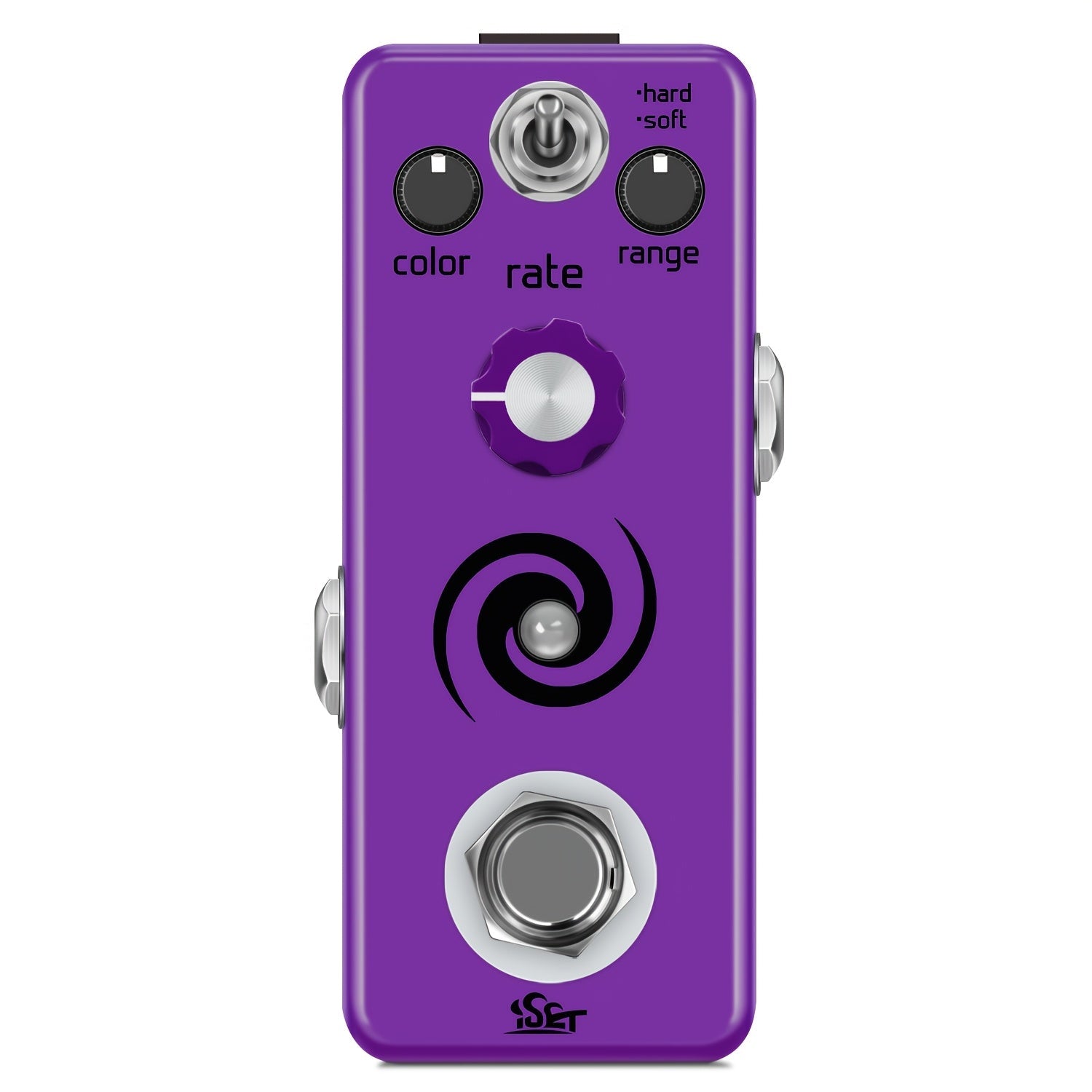 Guitar Effects Pedal shown in the Zinc Alloy option