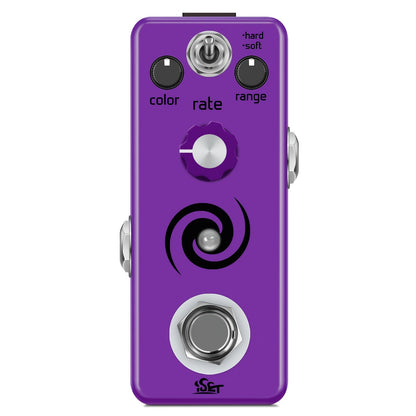 Guitar Effects Pedal shown in the Zinc Alloy option
