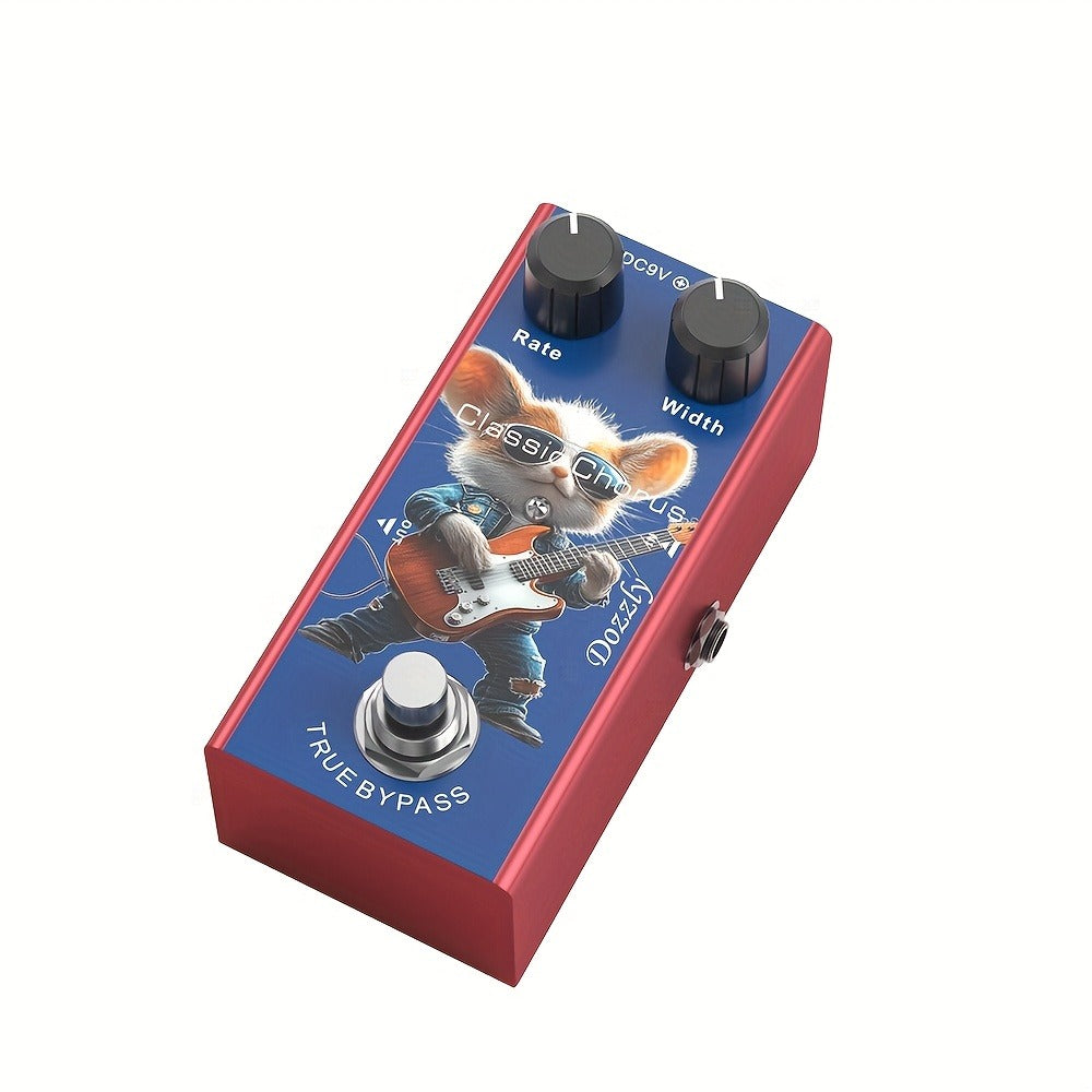 Guitar Effects Pedal, 9V, Mini, Ultimate, Drive for Electric Guitar Or Bass Tone Shaping detail image - detail view 11