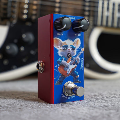 Guitar Effects Pedal, 9V, Mini, Ultimate, Drive for Electric Guitar Or Bass Tone Shaping detail image - detail view 12