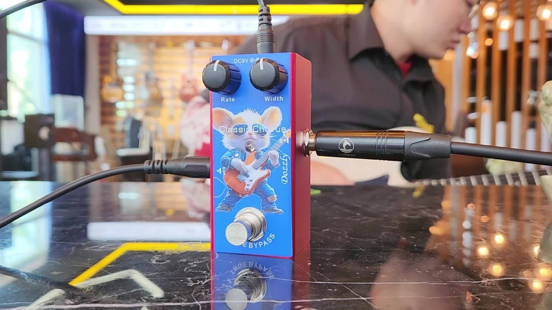 Guitar Effects Pedal, 9V, Mini, Ultimate, Drive for Electric Guitar Or Bass Tone Shaping detail image - detail view 17