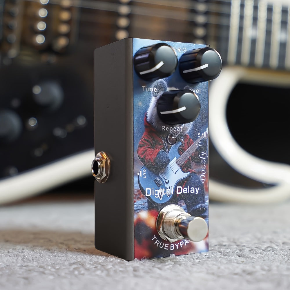 Guitar Effects Pedal, 9V, Mini, Ultimate, Drive for Electric Guitar Or Bass Tone Shaping detail image - detail view 19