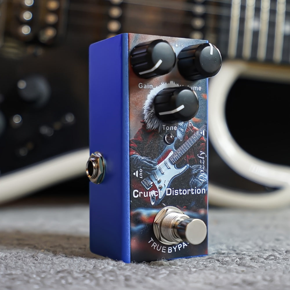 Guitar Effects Pedal, 9V, Mini, Ultimate, Drive for Electric Guitar Or Bass Tone Shaping detail image - detail view 20
