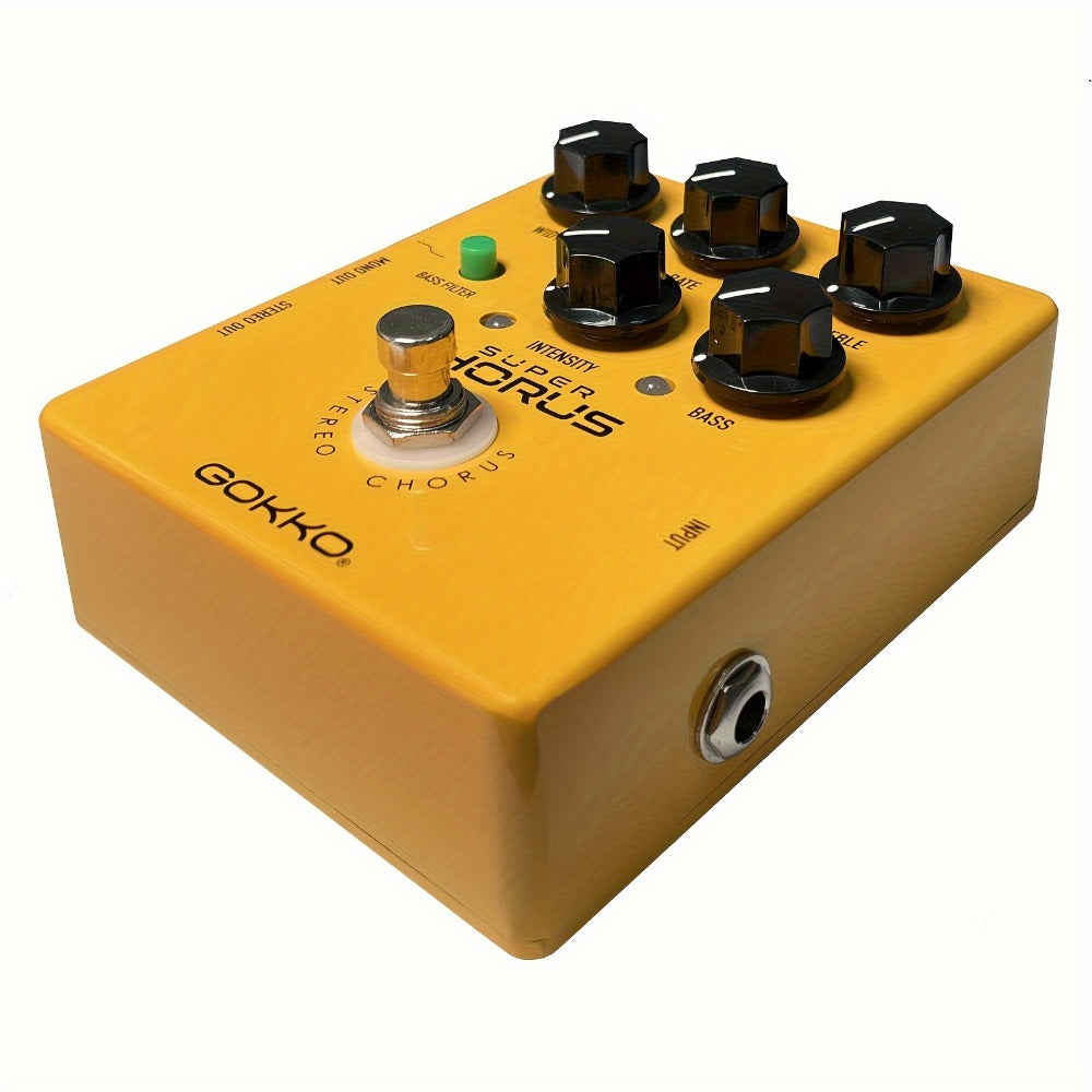 Guitar Effects Pedal, Adjustable, Stereo, Super for Electric Guitar Or Bass Tone Shaping detail image - detail view 4
