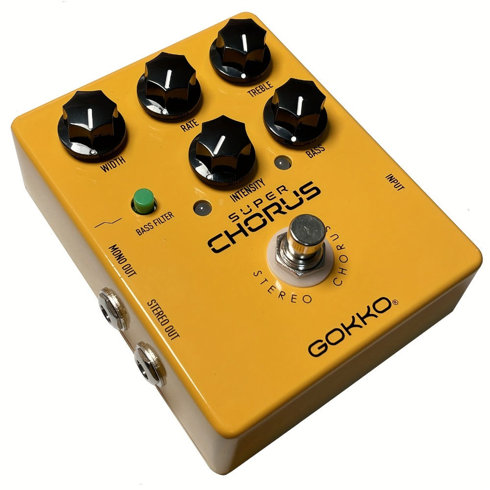 Guitar Effects Pedal, Adjustable, Stereo, Super for Electric Guitar Or Bass Tone Shaping detail image - detail view 5