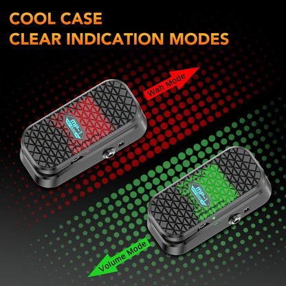 Guitar Effects Pedal, Analog, Wah, Volume for Electric Guitar Or Bass Tone Shaping detail image - detail view 6
