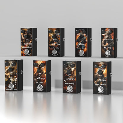 Guitar Effects Pedal, Crunch Distortion, True Bypass, Vintage for Electric Guitar Or Bass detail image - detail view 14