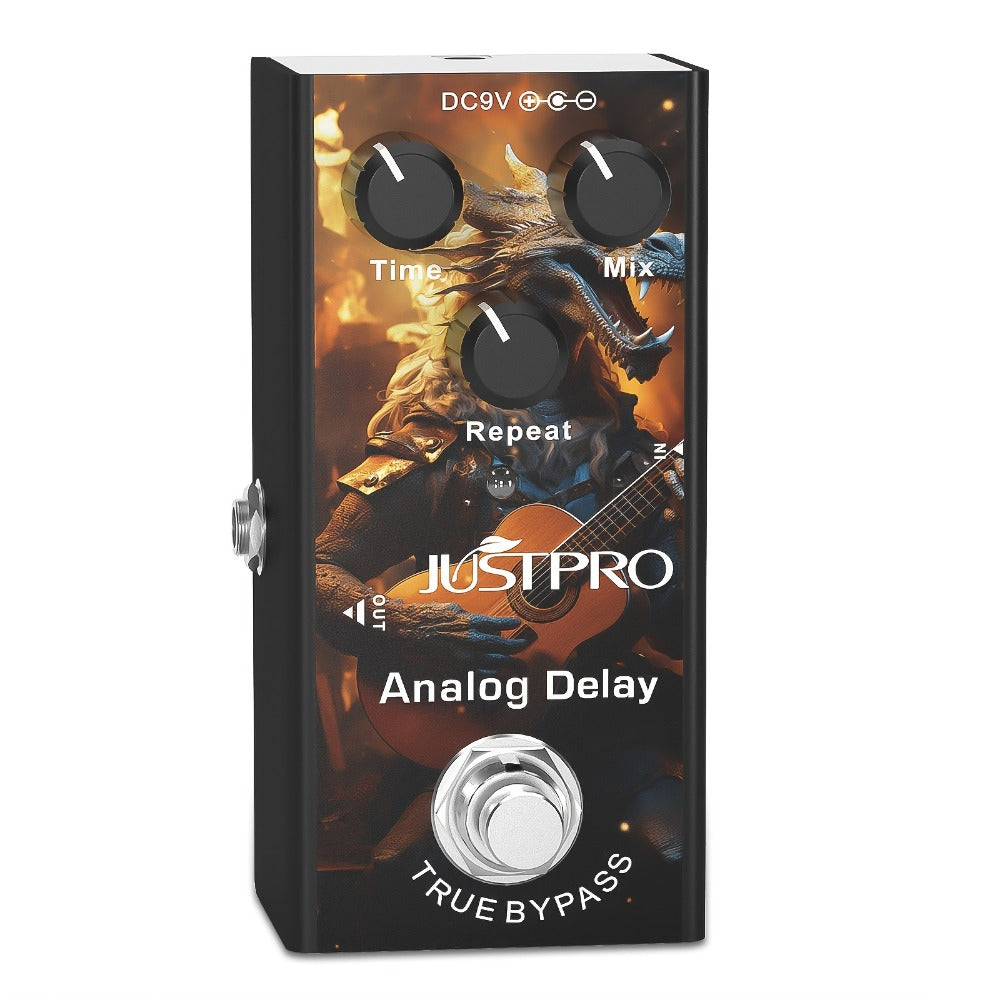 Guitar Effects Pedal, Crunch Distortion, True Bypass, Vintage for Electric Guitar Or Bass detail image - detail view 15