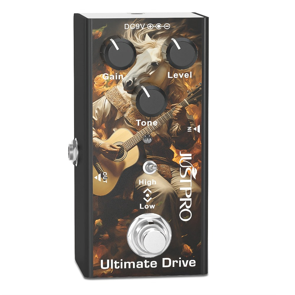 Guitar Effects Pedal, Crunch Distortion, True Bypass, Vintage for Electric Guitar Or Bass detail image - detail view 18