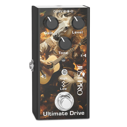 Guitar Effects Pedal shown in the Ultimate Drive option
