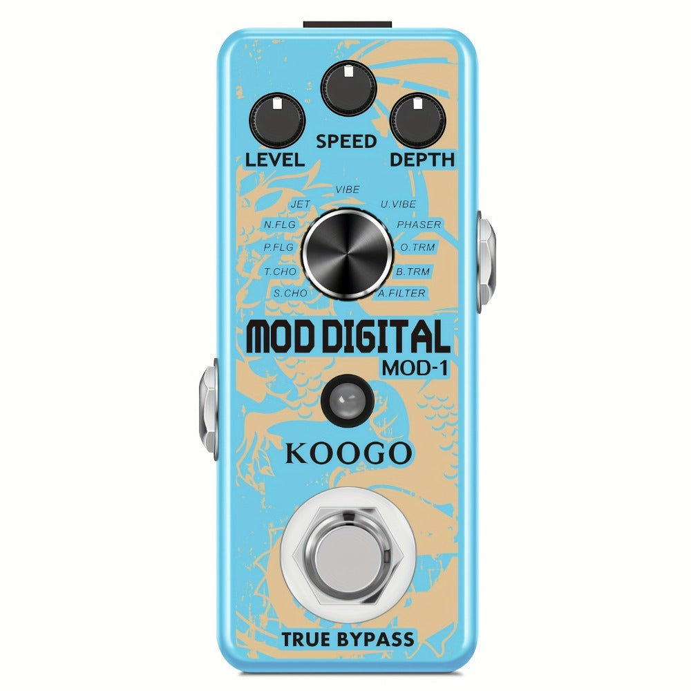 Guitar Effects Pedal, Dynamic, Tuner Pedal, Mini for Electric Guitar Or Bass Tone Shaping detail image - detail view 4