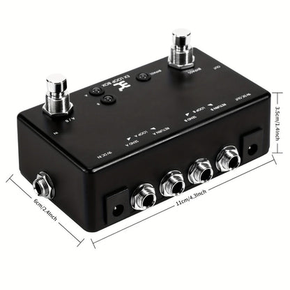 Guitar Effects Pedal, Loop, Switcher, Passive for Electric Guitar Or Bass Tone Shaping detail image