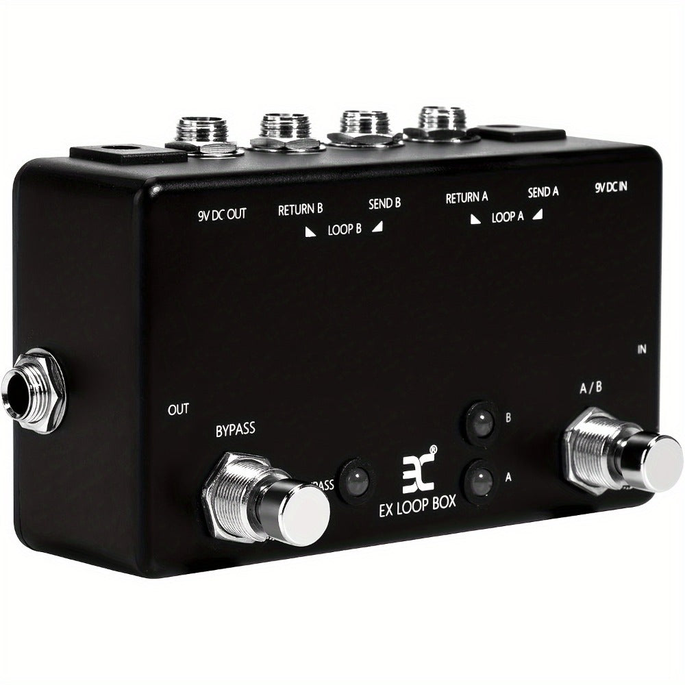 Guitar Effects Pedal, Loop, Switcher, Passive for Electric Guitar Or Bass Tone Shaping detail image - detail view 4