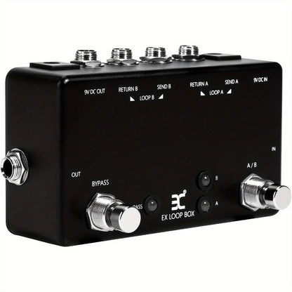 Guitar Effects Pedal, Loop, Switcher, Passive for Electric Guitar Or Bass Tone Shaping detail image - detail view 4