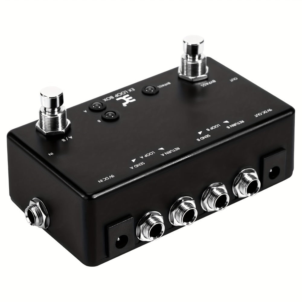 Guitar Effects Pedal, Loop, Switcher, Passive for Electric Guitar Or Bass Tone Shaping detail image - detail view 5