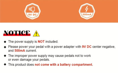 Guitar Effects Pedal, Looper Pro, True Bypass, Looper, Pro for Electric Guitar Or Bass detail image - detail view 8