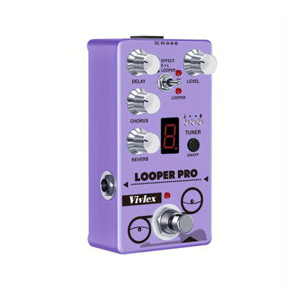Guitar Effects Pedal shown in the Looper Pro option