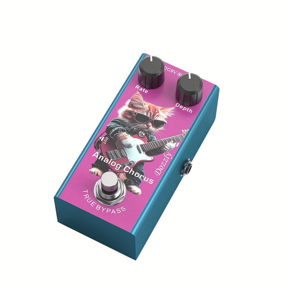 Guitar Effects Pedal shown in the Analog Chorus option