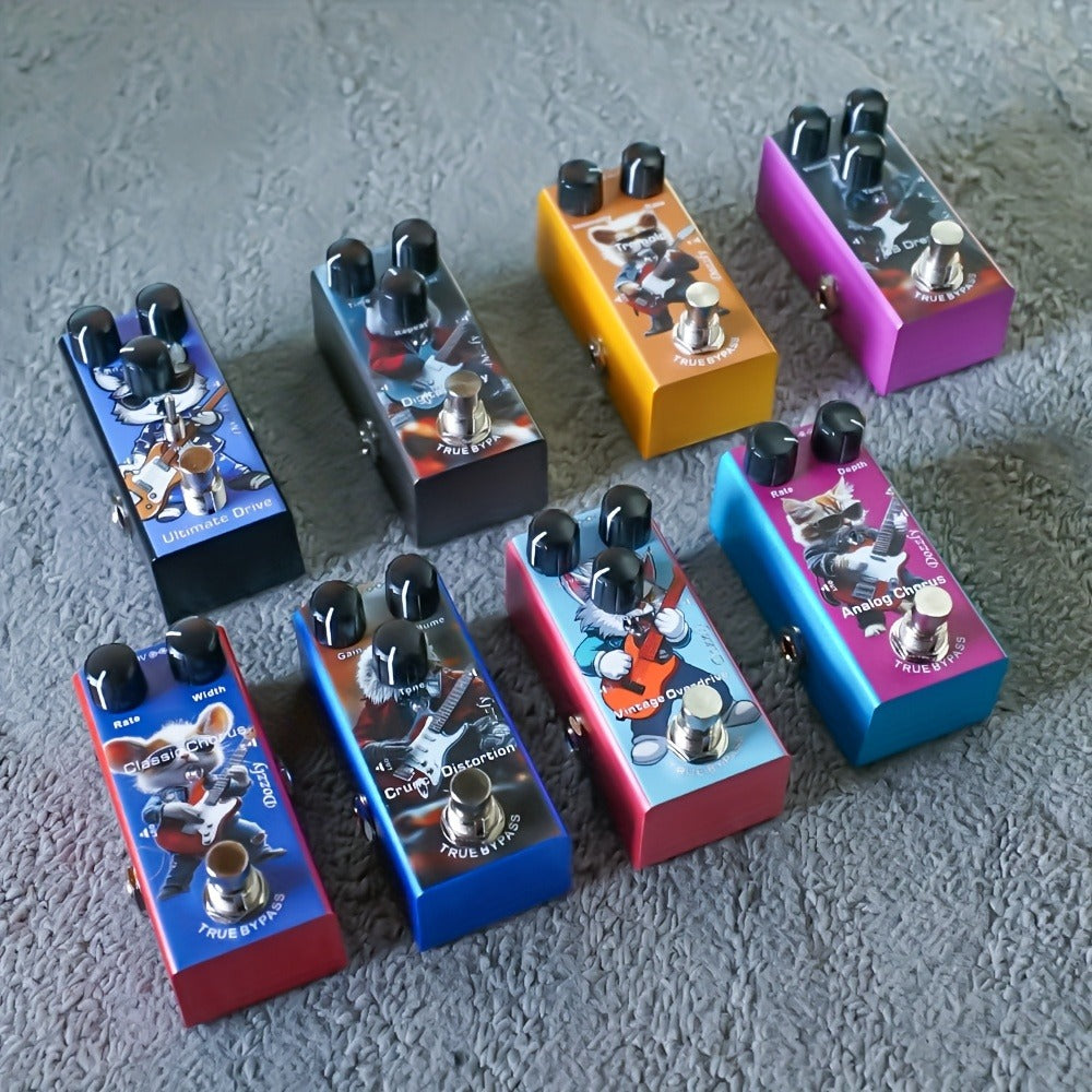 Guitar Effects Pedal, Mini, Overdrive, Ultimate for Electric Guitar Or Bass Tone Shaping detail image - detail view 7