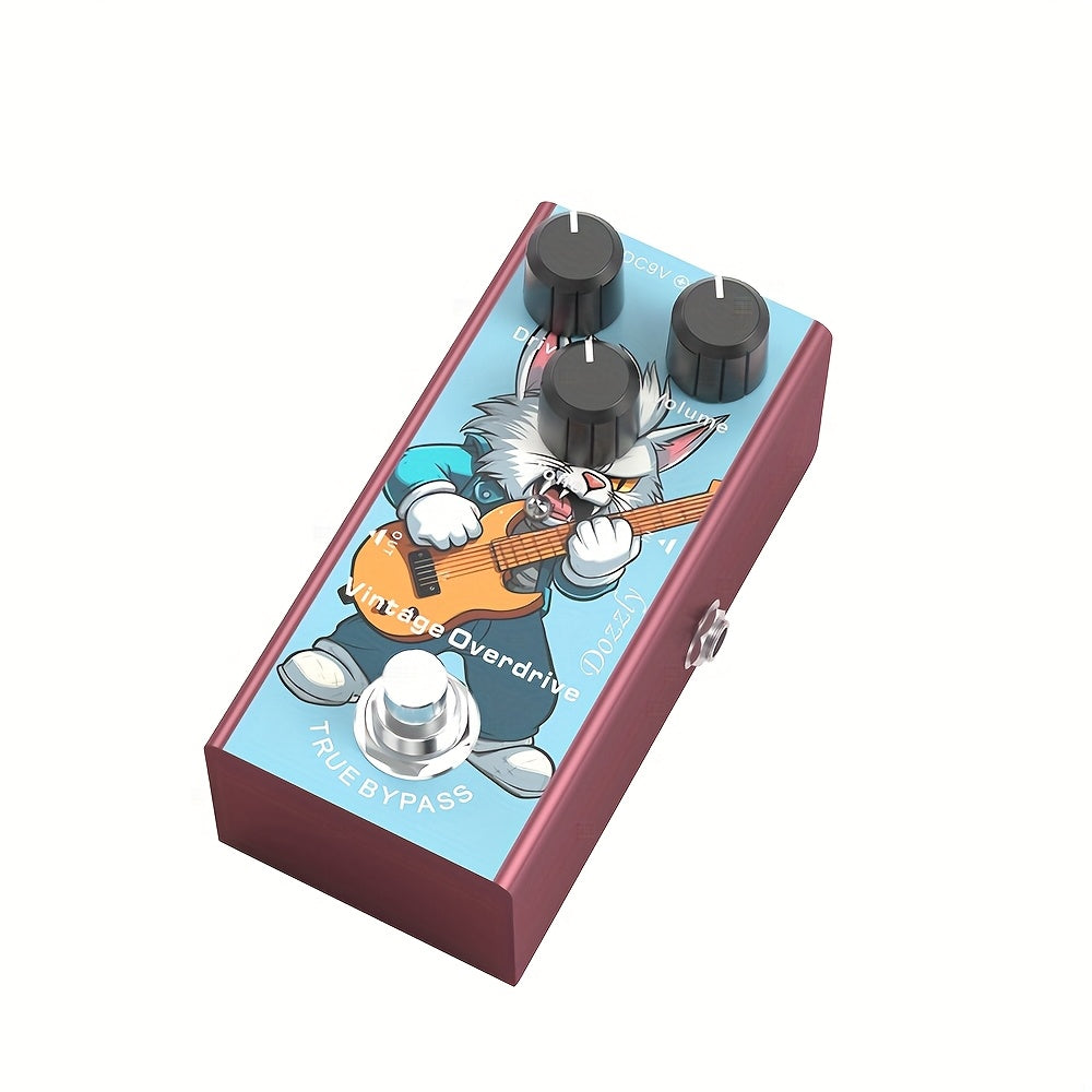 Guitar Effects Pedal shown in the Vintage Overdrive option
