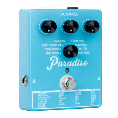 Guitar Effects Pedal shown in the Versatile Reverb option