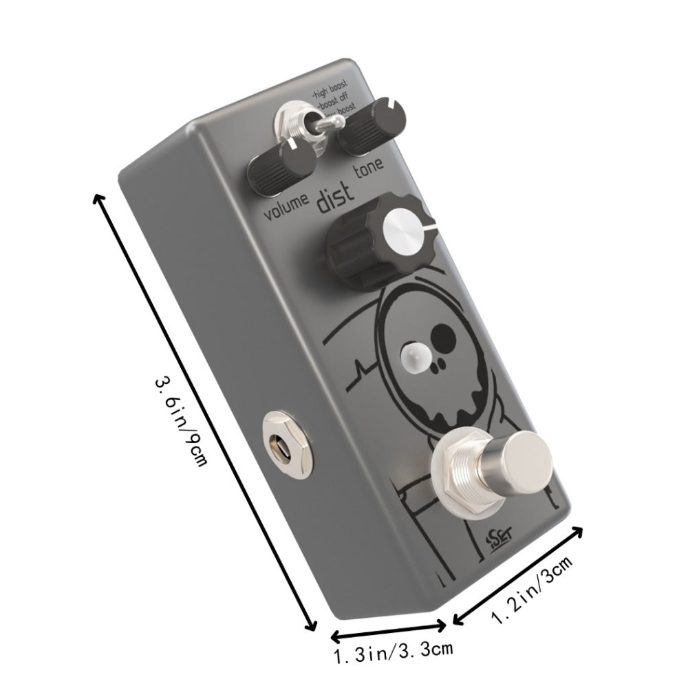 Guitar Effects Pedal, Zinc Alloy, USB, True Bypass, Heavy for Electric Guitar Or Bass Tone detail image