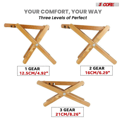 Guitar Footstool, Foldable, Adjustable for Supporting Classical Or Acoustic Guitar Posture detail image - detail view 16
