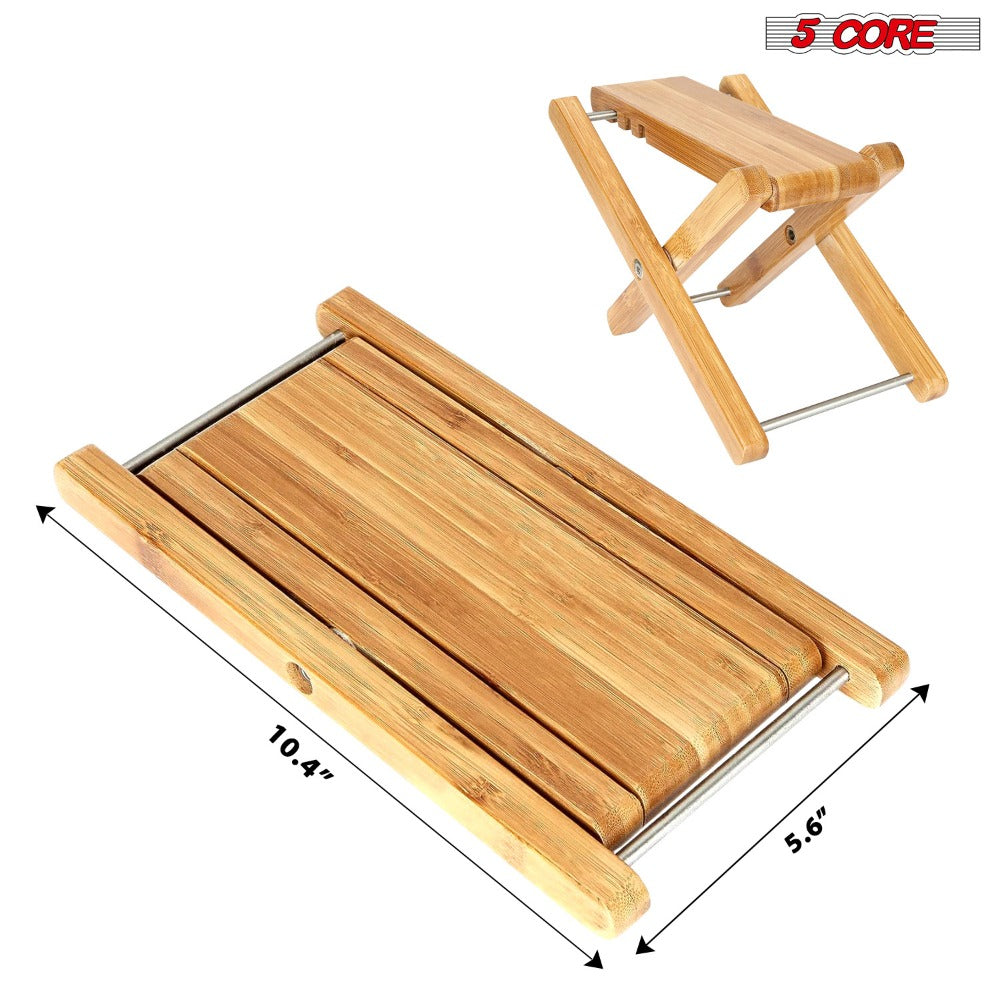 Guitar Footstool, Foldable, Adjustable for Supporting Classical Or Acoustic Guitar Posture detail image - detail view 18