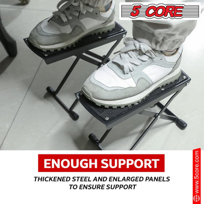 Guitar Footstool, Foldable, Adjustable for Supporting Classical Or Acoustic Guitar Posture detail image - detail view 25