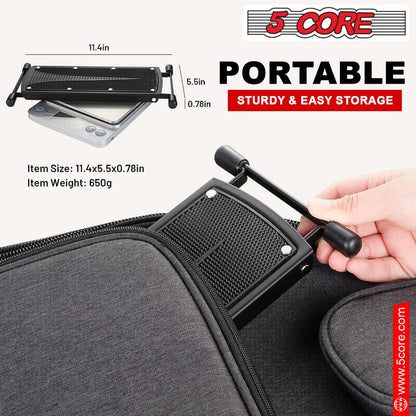 Guitar Footstool, Foldable, Adjustable for Supporting Classical Or Acoustic Guitar Posture detail image - detail view 26
