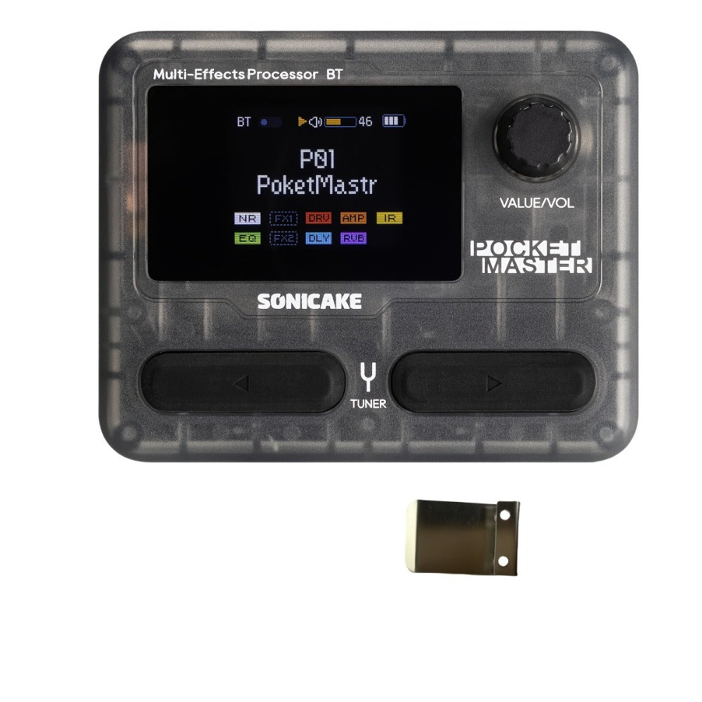 Guitar Multi-Effects Processor, USB-C, USB, SONICAKE for Guitar Or Bass Tone Shaping detail image - detail view 7