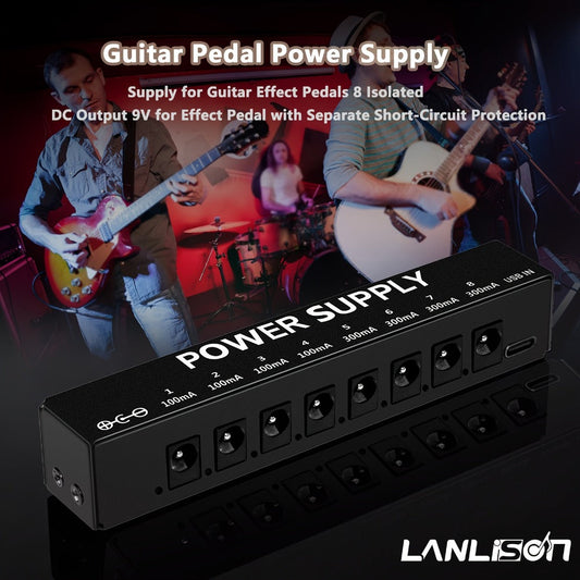 Guitar Pedal Power Supply shown in the main product view