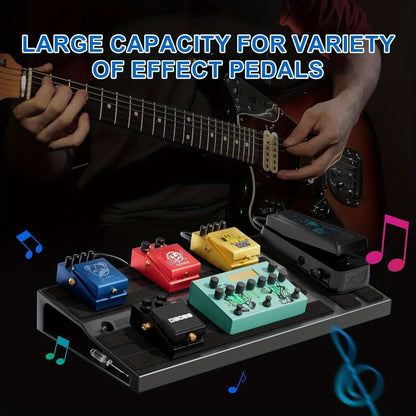 Guitar Pedalboard, Portable, Pedal for Organizing And Carrying Guitar Effects Pedals detail image - detail view 3
