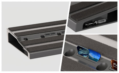 Guitar Pedalboard, Portable, Pedal for Organizing And Carrying Guitar Effects Pedals detail image - detail view 9