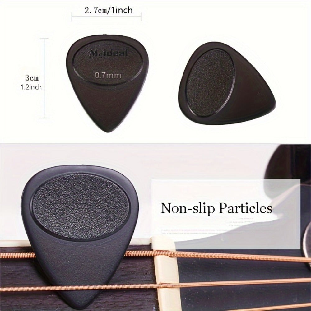Guitar Pick Set, 20pcs, 0.7mm, Non-slip, Picks for Practice and Performance detail image - detail view 4