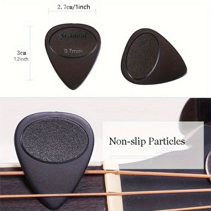 Guitar Pick Set, 20pcs, 0.7mm, Non-slip, Picks for Practice and Performance detail image - detail view 4