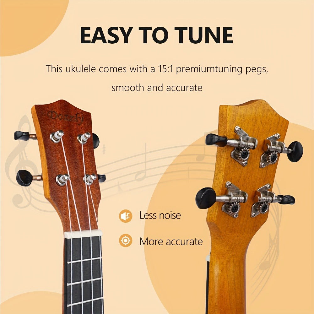Guitar Pick Set, 21 Inch, 23 Inch, Inch, Ukulele, Beginner for Practice and Performance detail image - detail view 21